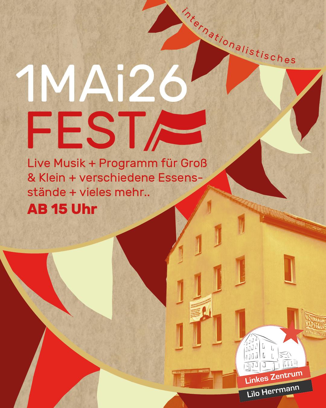 Neben einem Bild des "Lilo" und Wimpeln zeigt die Grafik das Logo des Hauses sowie die Angaben aus dem Textbeitrag