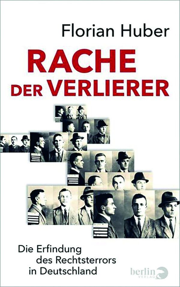 Das Buchcover zeigt einige der Protagonisten, Buchtitel und Autor