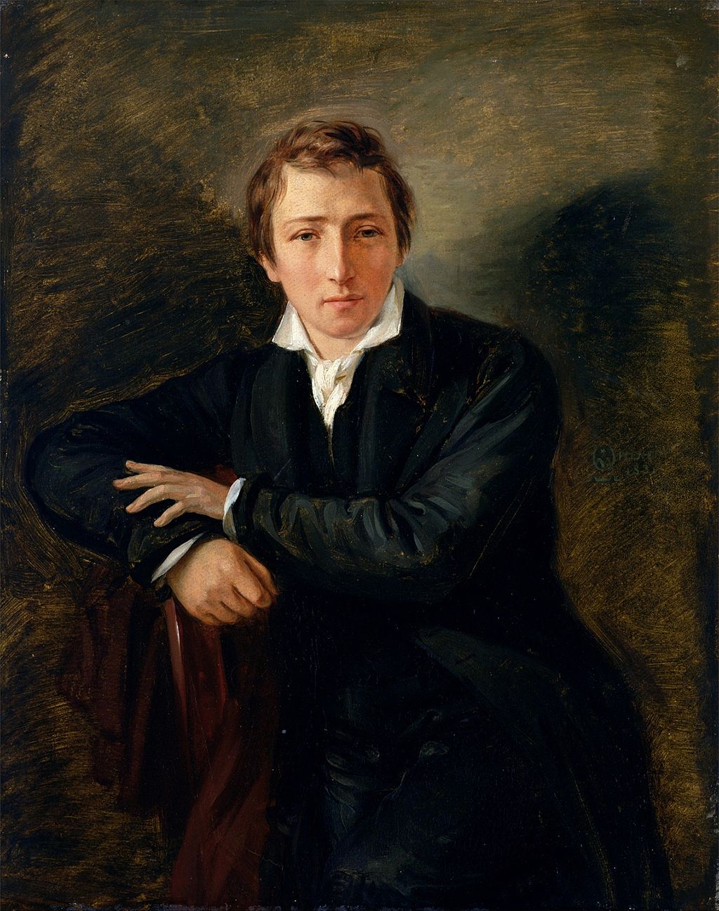 Heinrich Heine (Gemälde von Moritz Daniel Oppenheim, 1831) Heinrich Heine (Gemälde von Moritz Daniel Oppenheim, 1831)