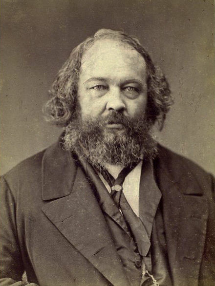 Michail Bakunin auf einer Fotografie von Nadar,